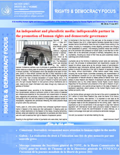 Bulletin R&D Focus N&deg;49 du 11 mai 2011